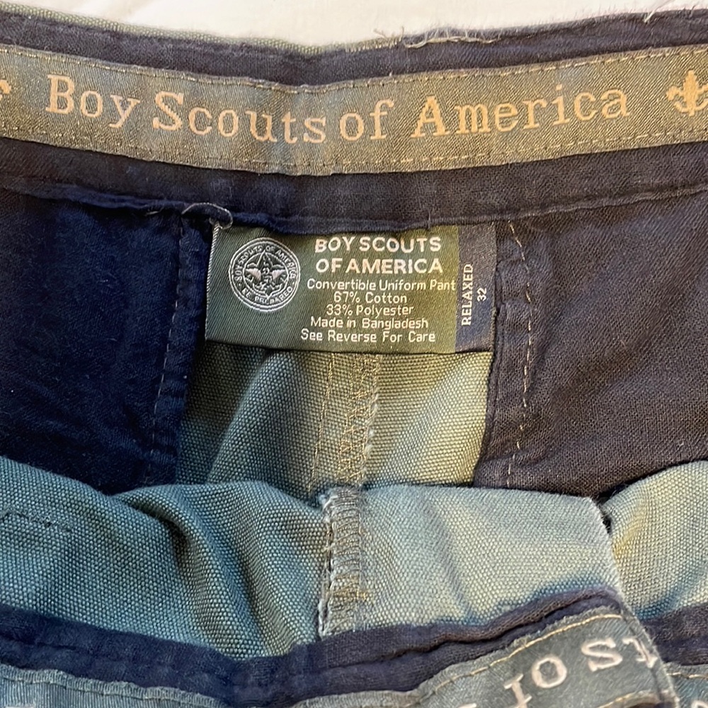 Boy Scouts of American Uniform Shorts size Relaxed 32